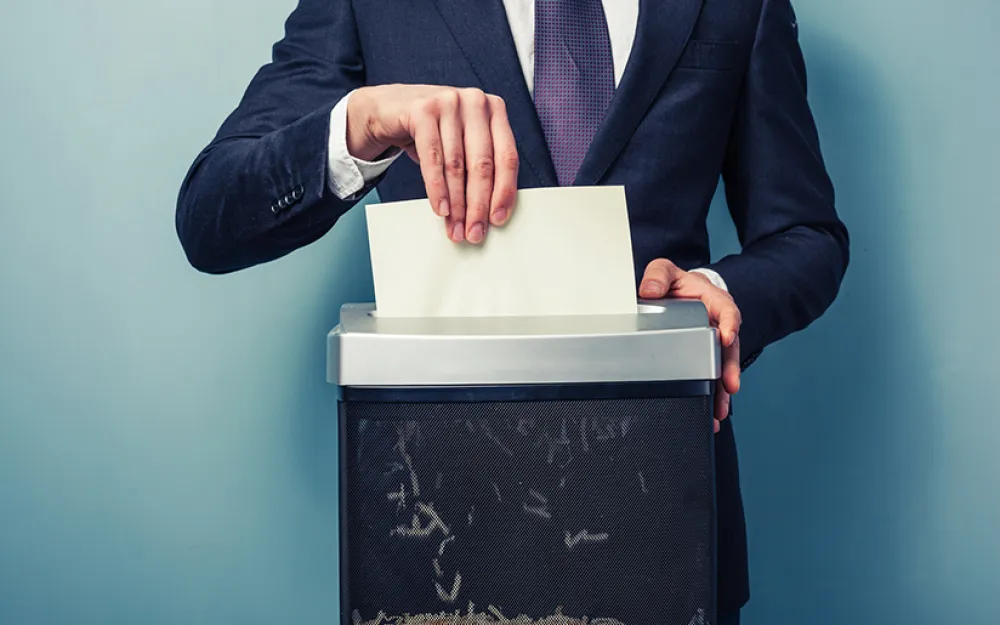 The Disposal of Confidential Documents in Skips