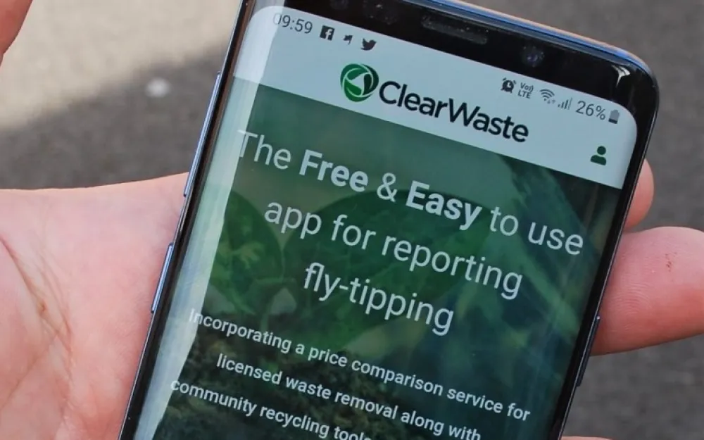 The App That Is Clearing Up Unsightly Fly-Tipped Waste