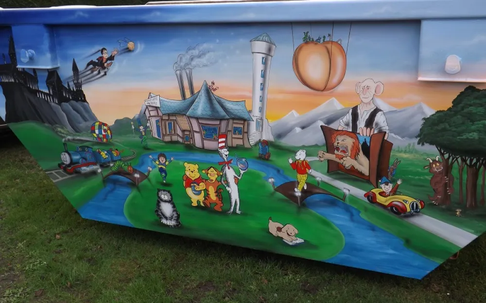 New Skip Artwork Unveiled in Time for World Book Day