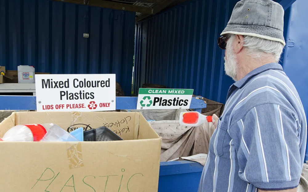 Restrictions on Recycling at Norfolk Recycling Centres