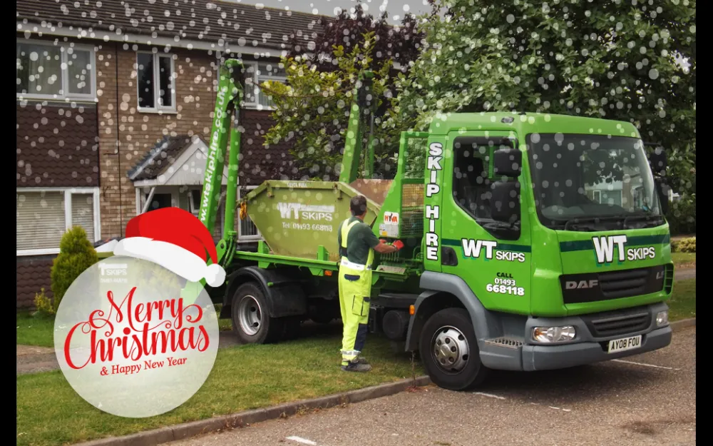 Merry Christmas from All at WT Skip Hire!